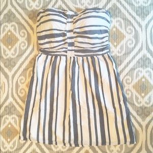 Strapless beach dress